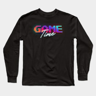 Game Time T-shirt Long Sleeve T-Shirt